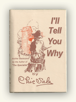 The dust jacket of &ldquo;I’ll Tell You Why&rdquo;